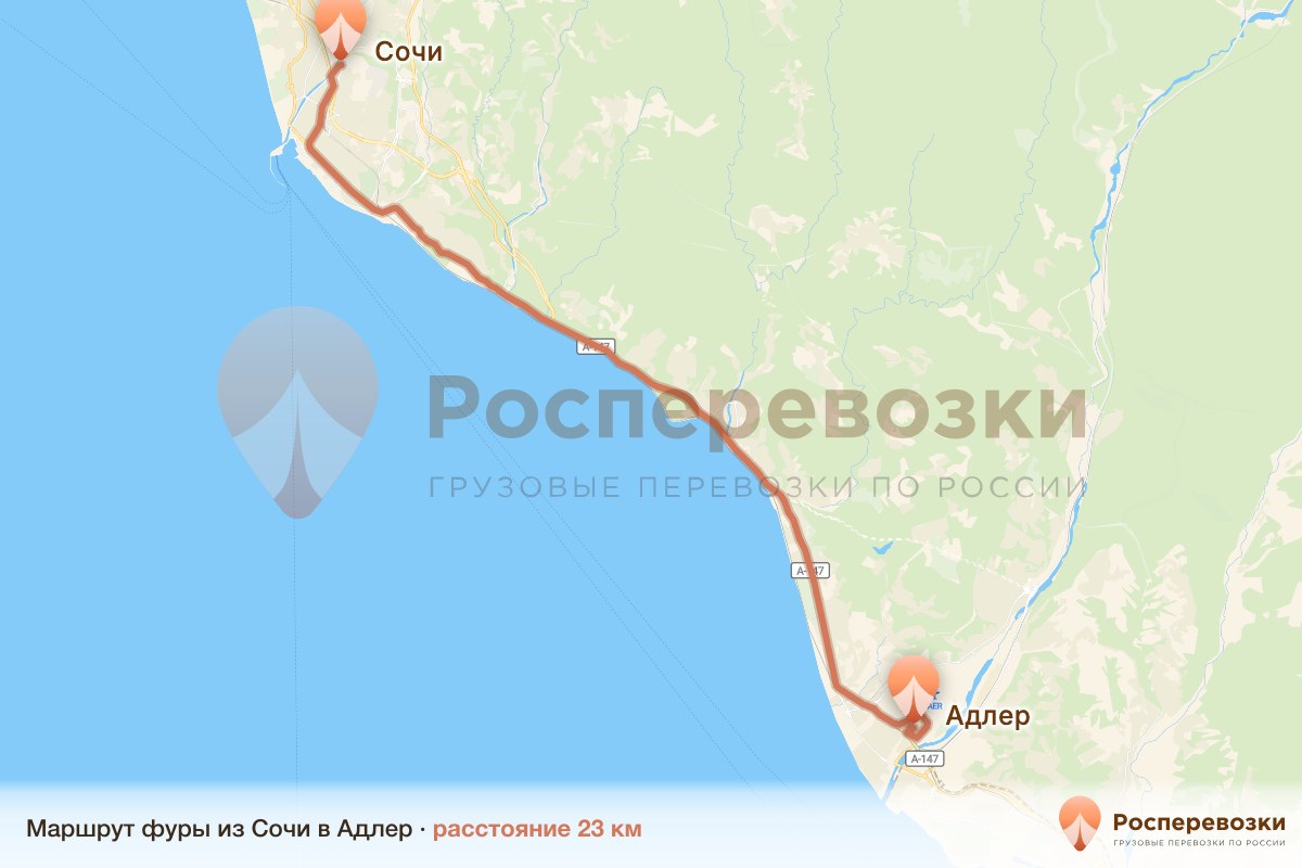 Фура Сочи Адлер