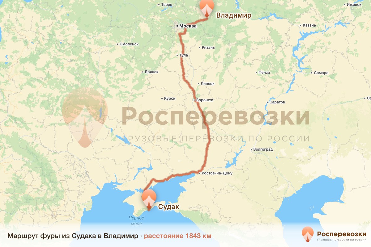 Фура Судак Владимир