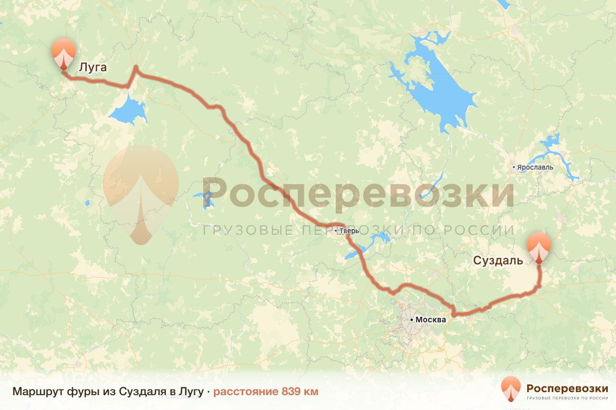 Фура Суздаль Луга