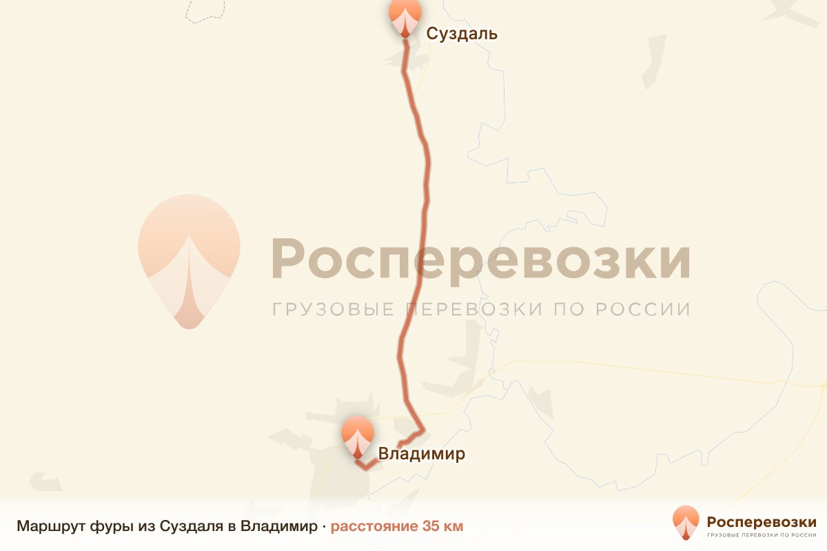 Фура Суздаль Владимир