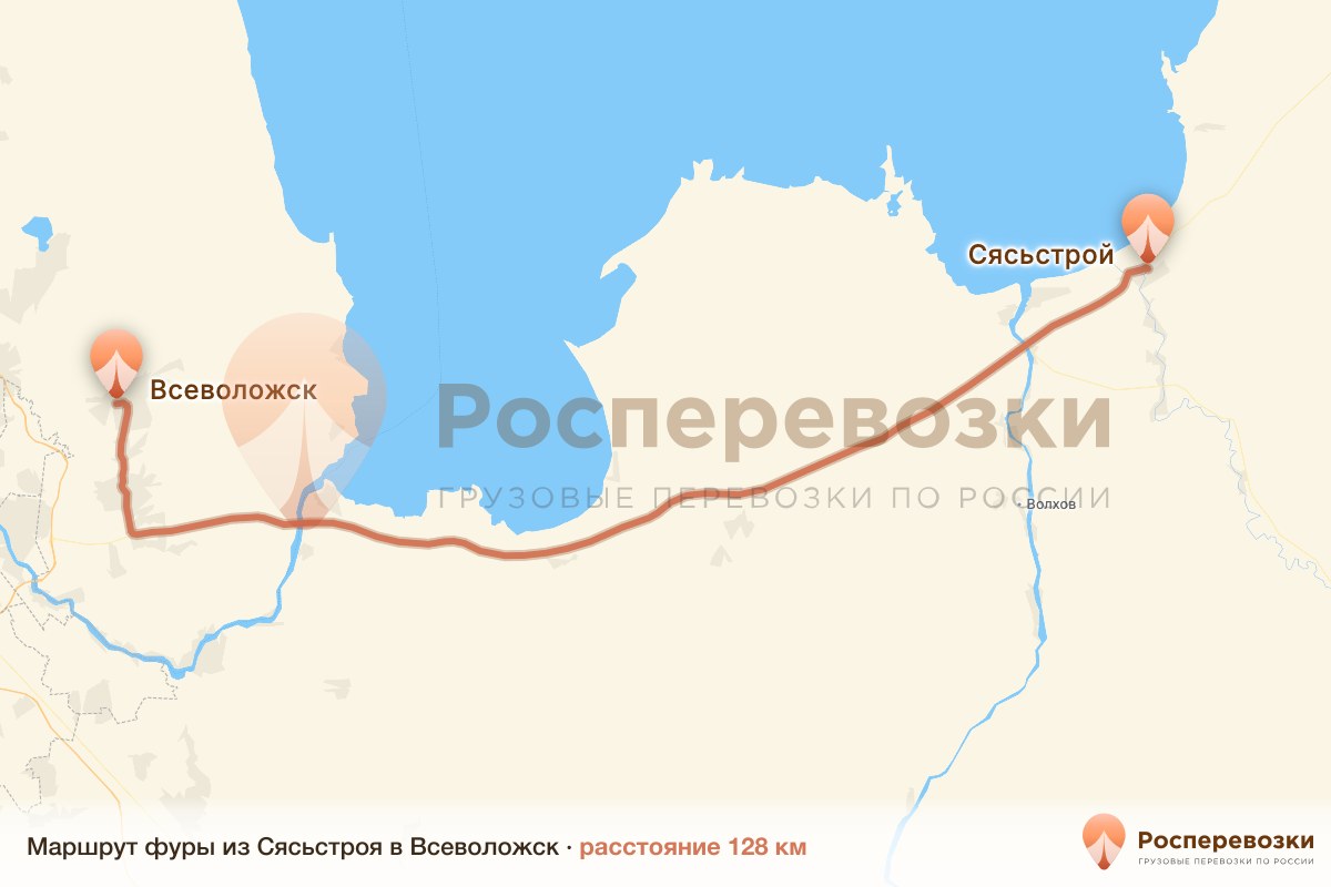 Фура Сясьстрой Всеволожск