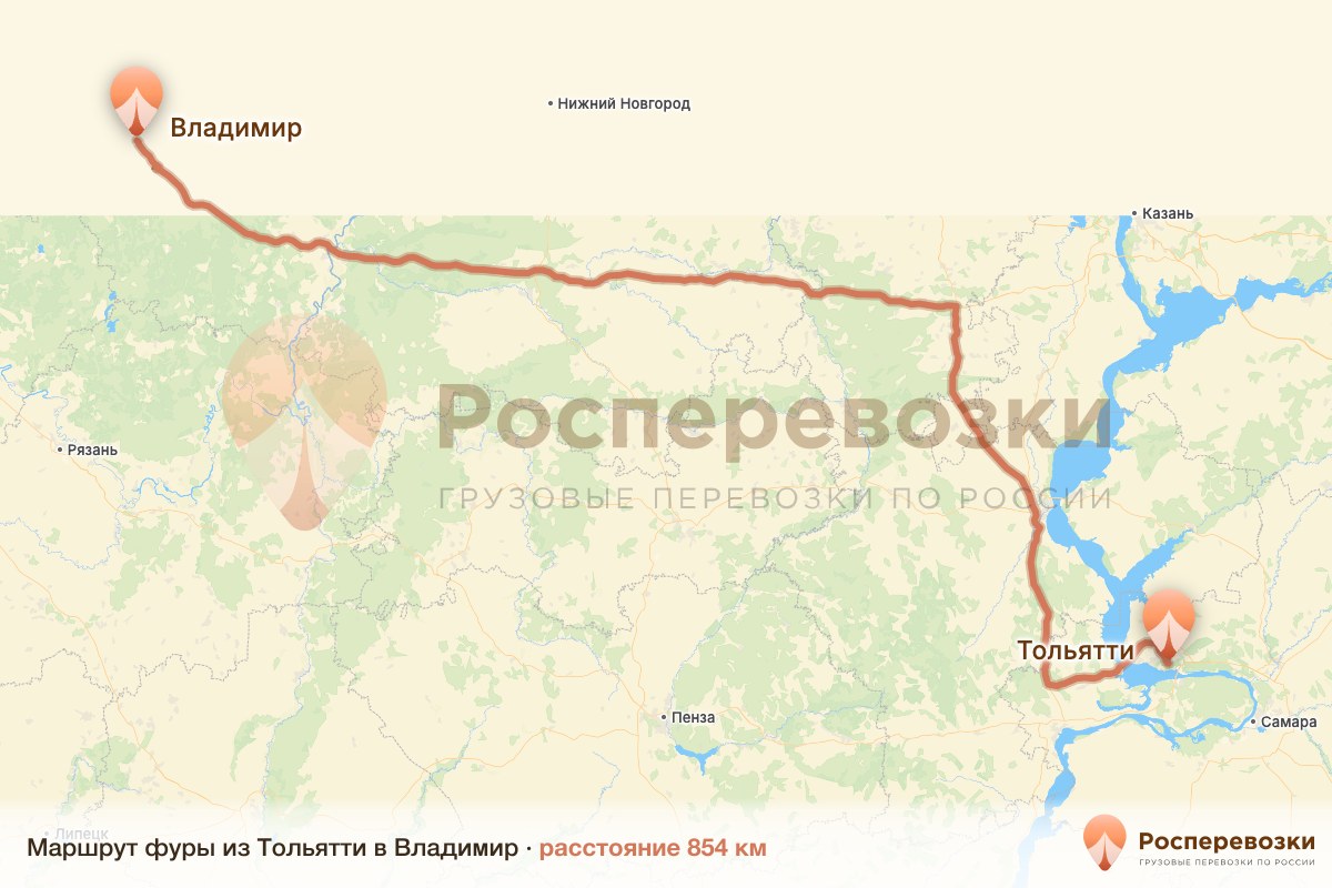 Фура Тольятти Владимир