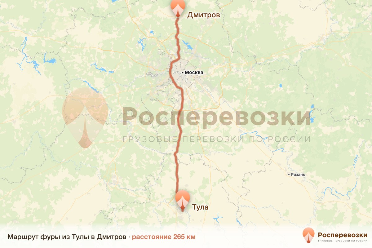 Фура Тула Дмитров