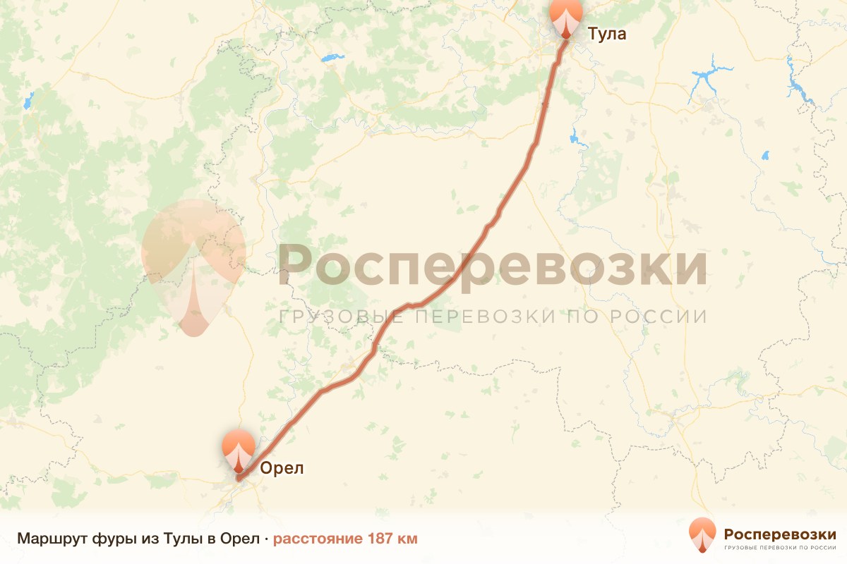 Фура Тула Орел