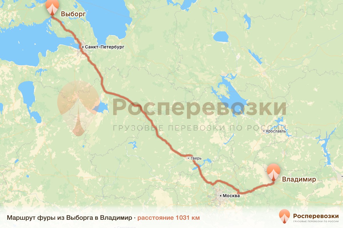 Фура Выборг Владимир