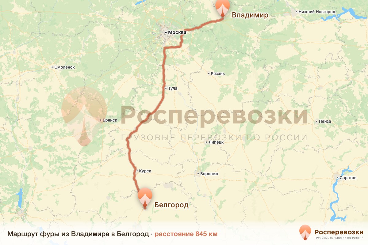 Фура Владимир Белгород