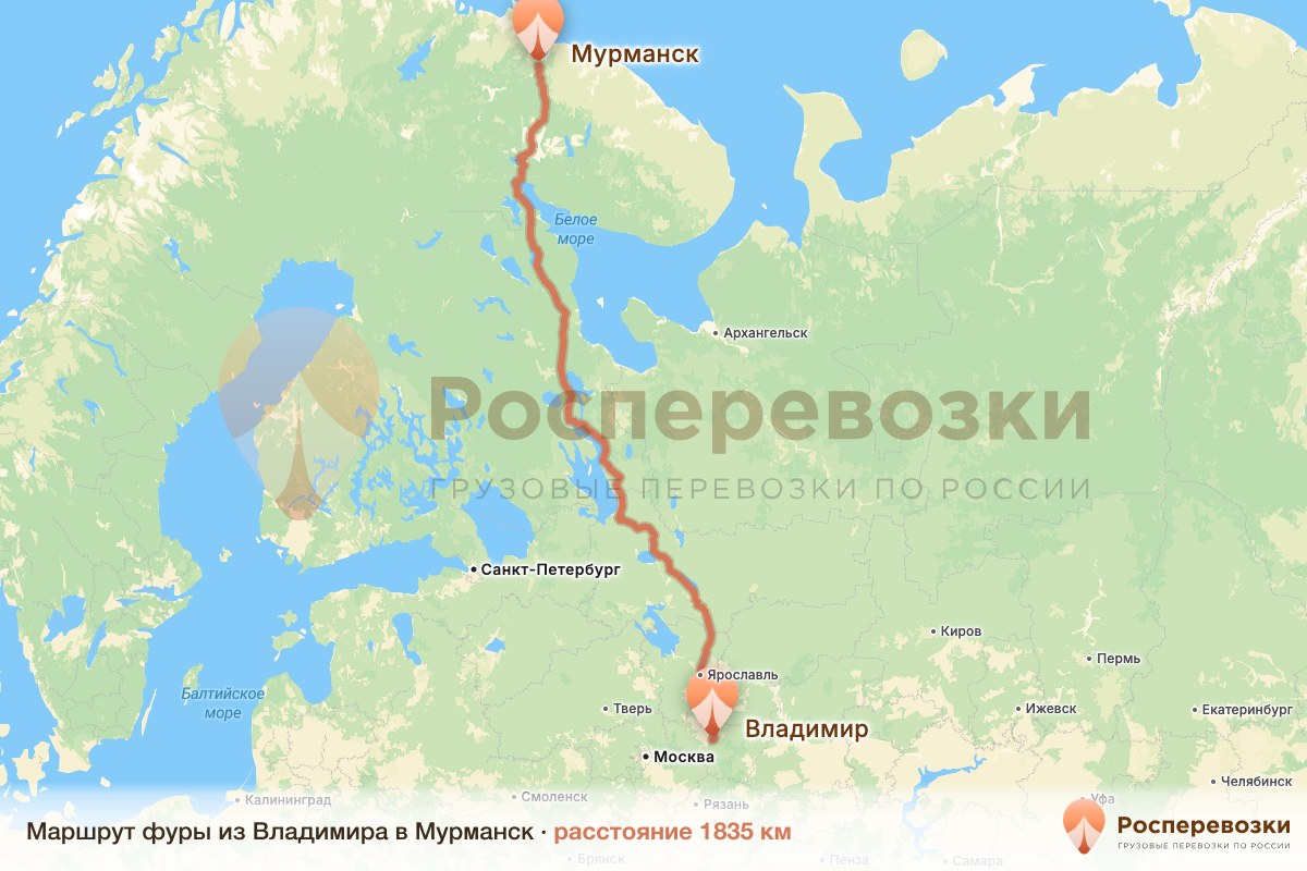 Фура Владимир Мурманск