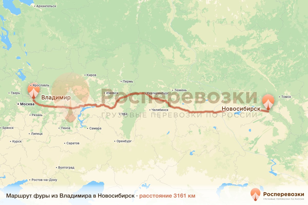 Фура Владимир Новосибирск