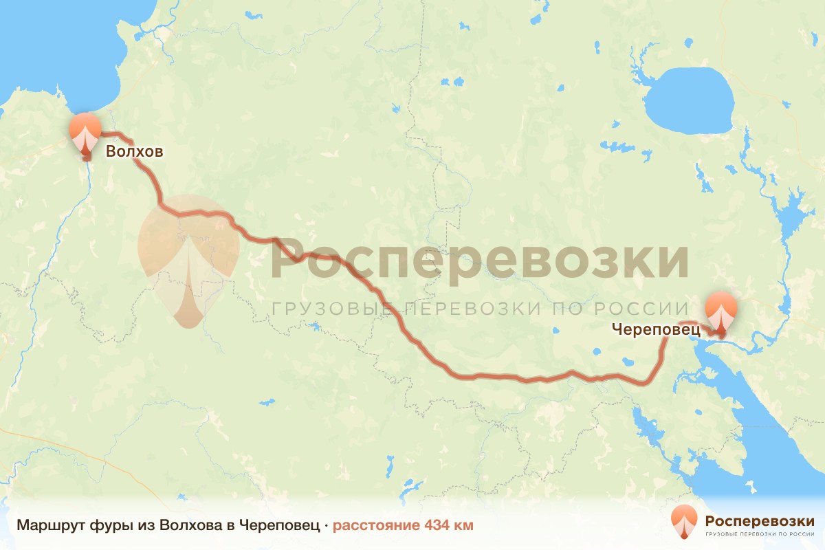 Фура Волхов Череповец