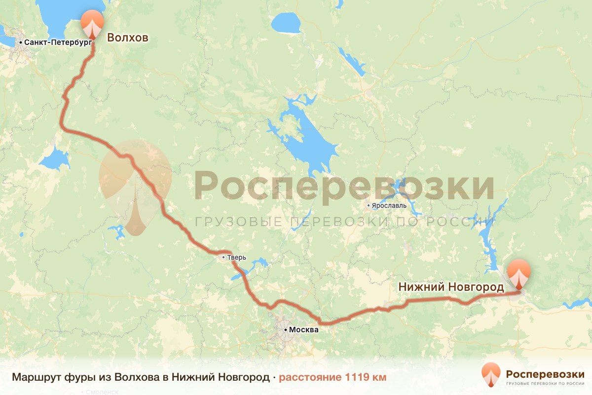 Фура Волхов Нижний Новгород