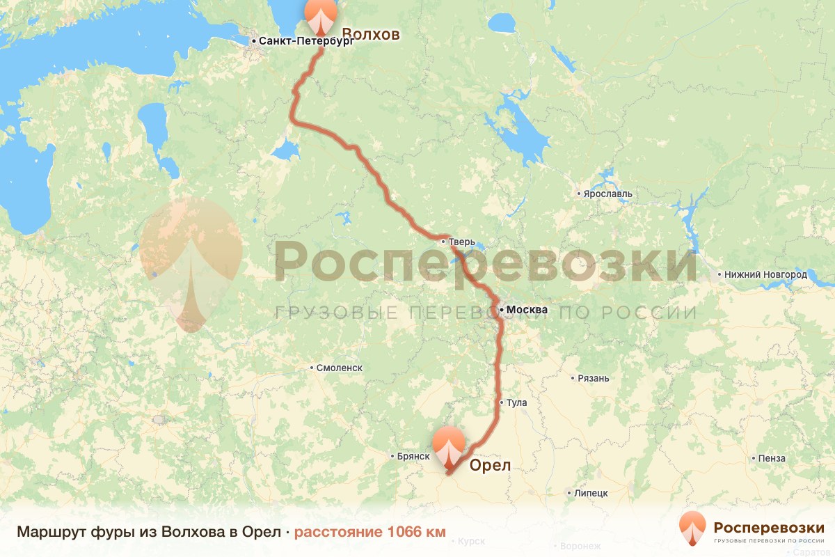Фура Волхов Орел