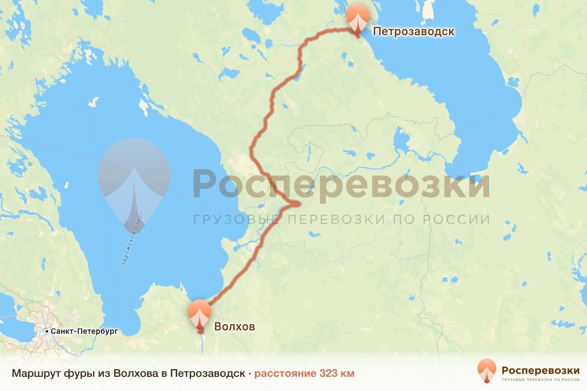 Фура Волхов Петрозаводск