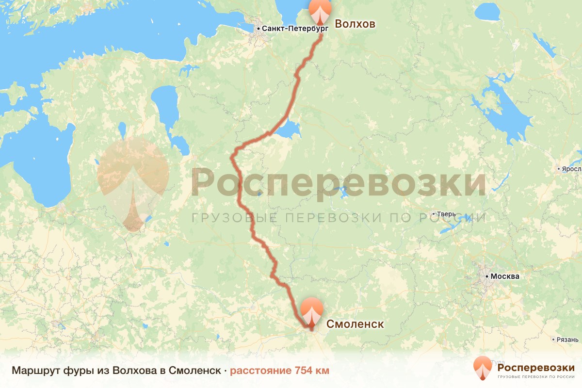 Фура Волхов Смоленск