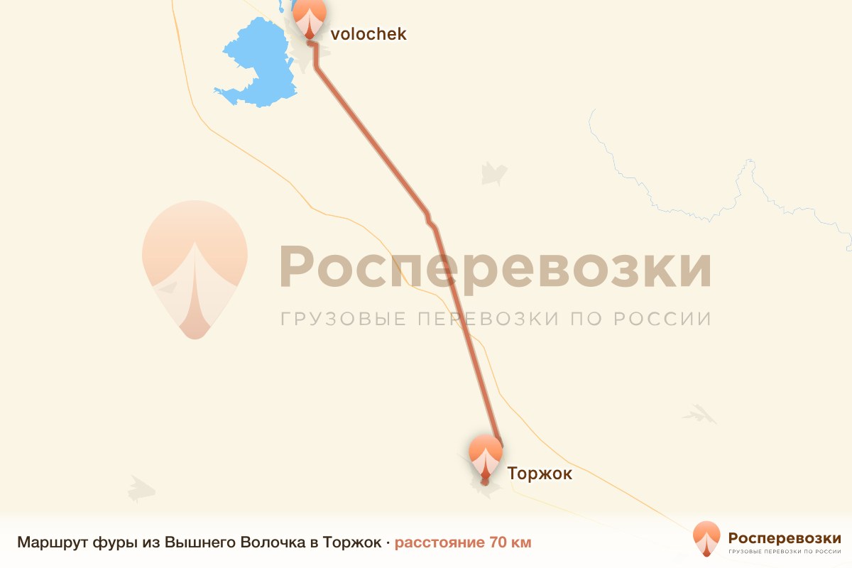 Фура Вышний Волочёк Торжок
