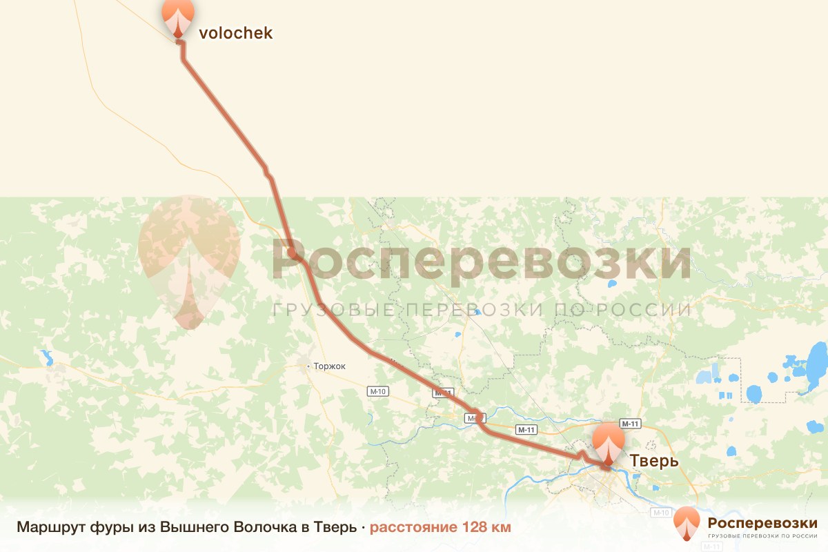 Фура Вышний Волочёк Тверь