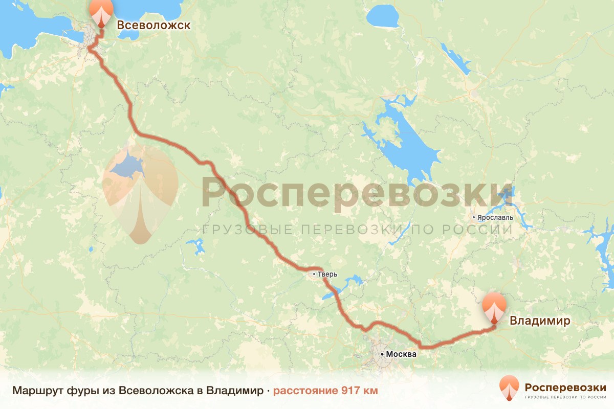 Фура Всеволожск Владимир