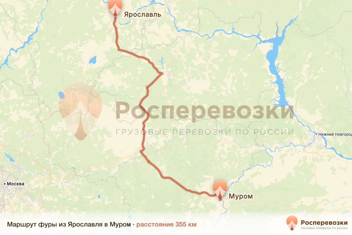 Фура Ярославль Муром