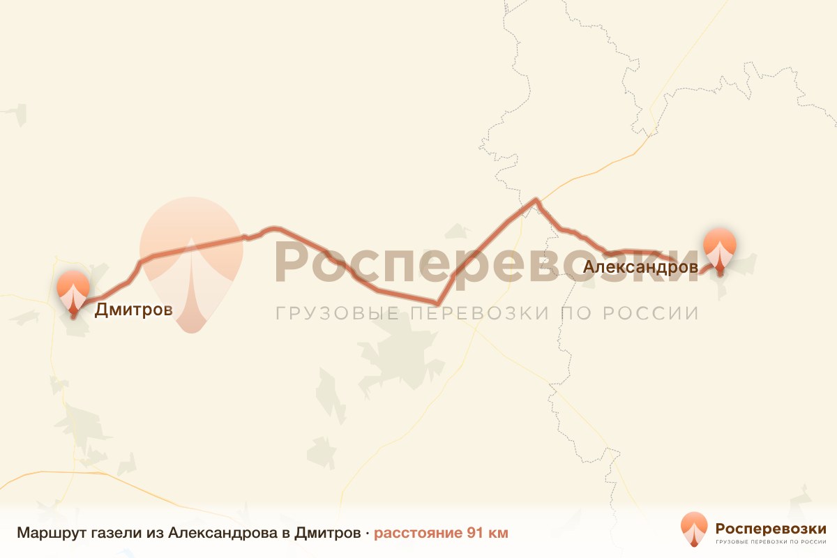 Газель Александров Дмитров