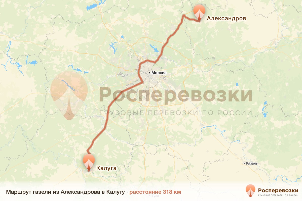 Газель Александров Калуга