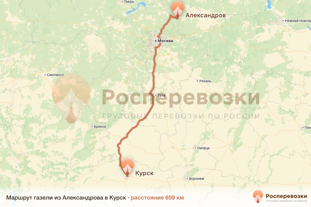 Газель Александров Курск