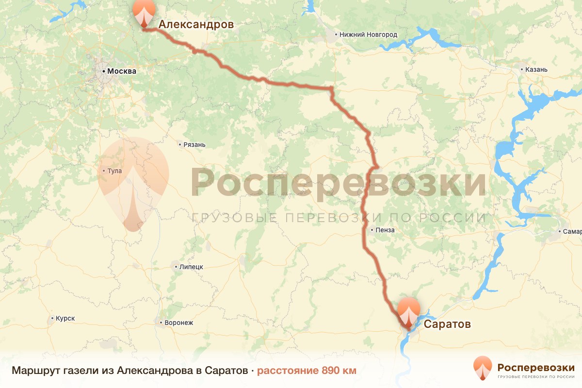 Газель Александров Саратов