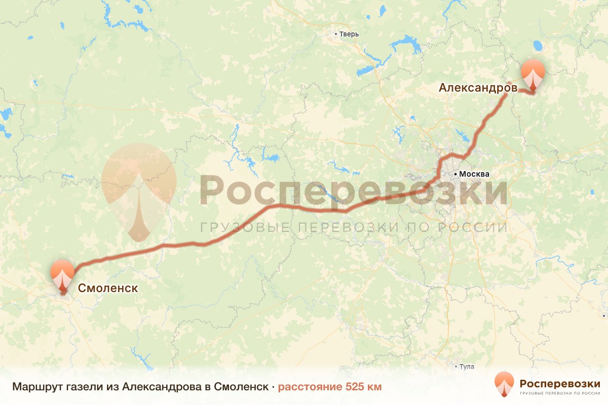 Газель Александров Смоленск