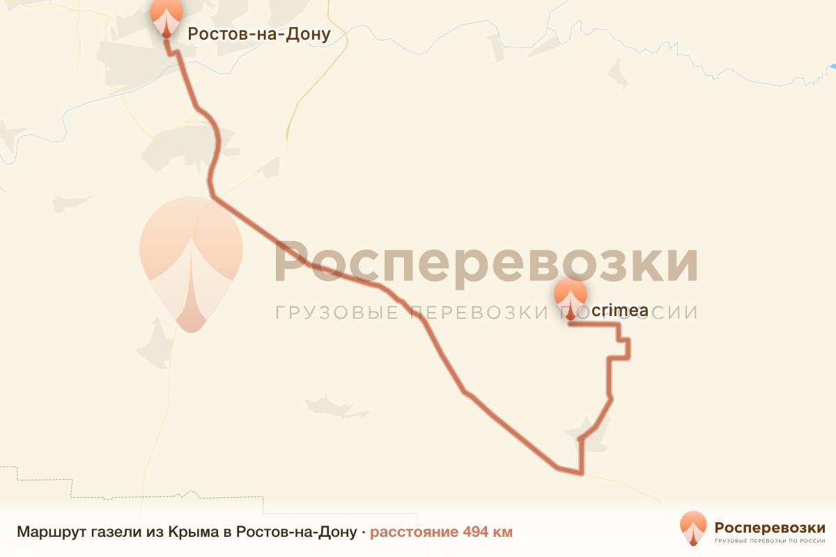 Газель Крым Ростов-на-Дону