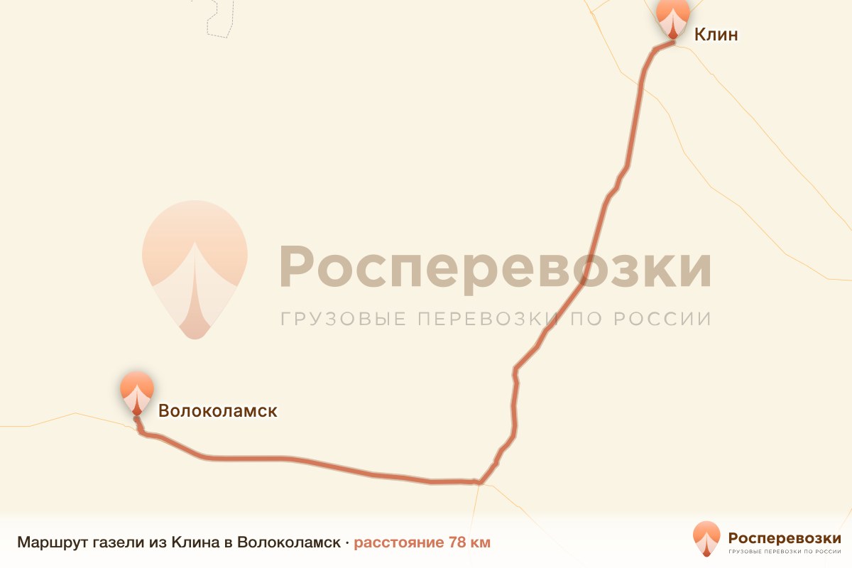 Газель Клин Волоколамск