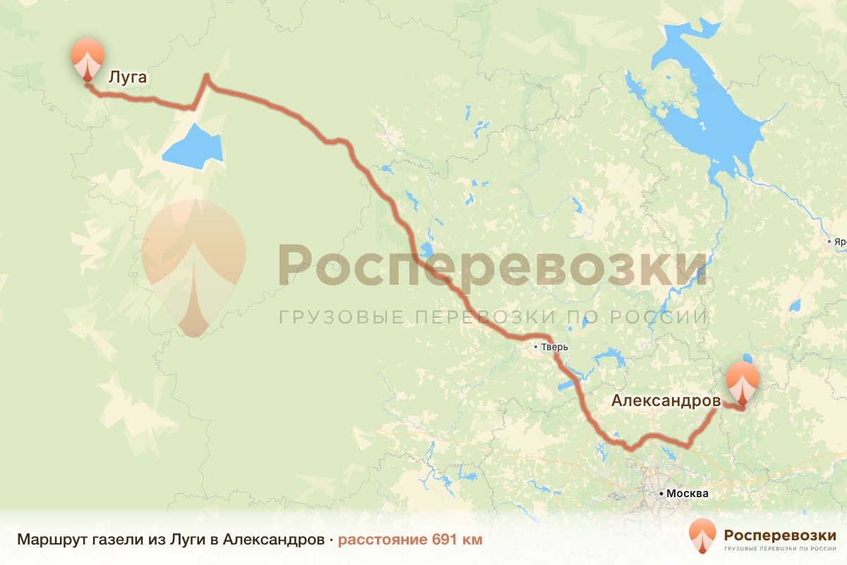 Газель Луга Александров