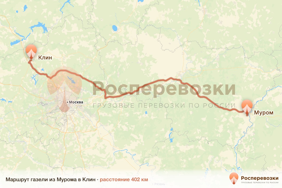 Газель Муром Клин