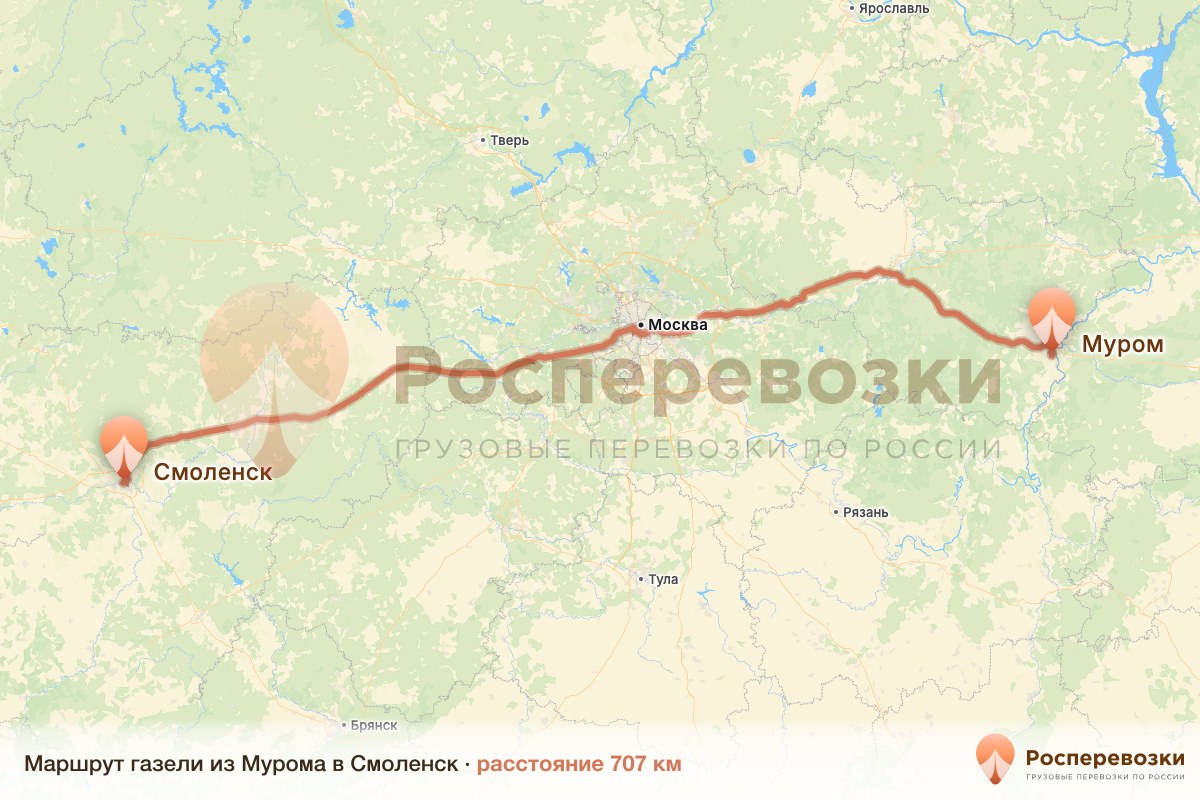 Газель Муром Смоленск