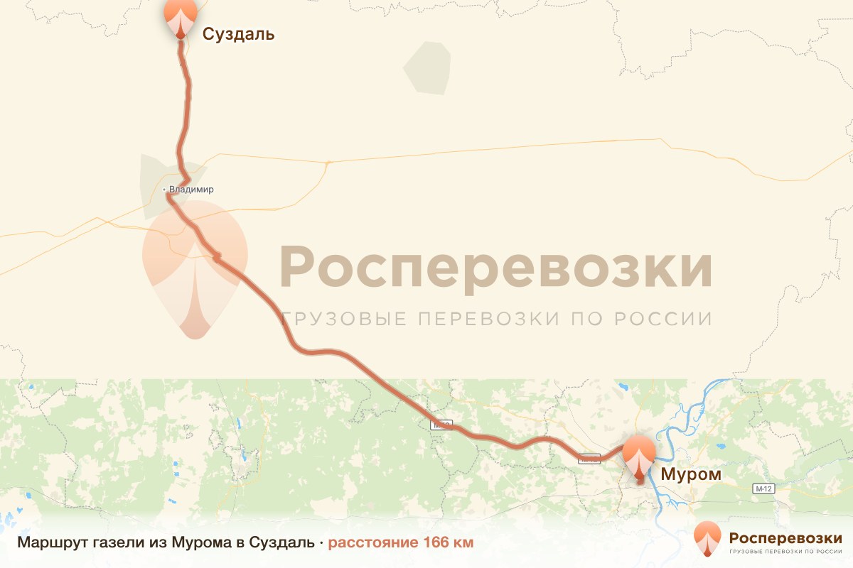 Газель Муром Суздаль