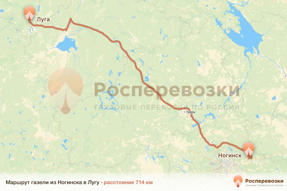 Газель Ногинск Луга