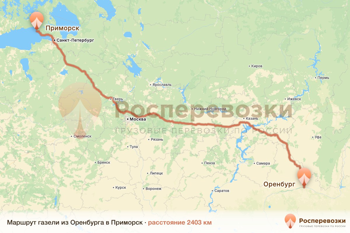 Газель Оренбург Приморск