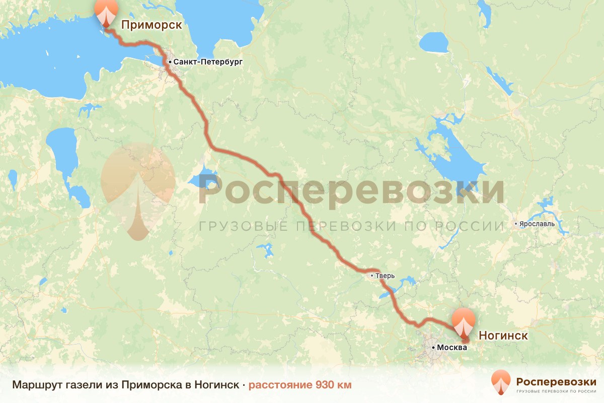 Газель Приморск Ногинск