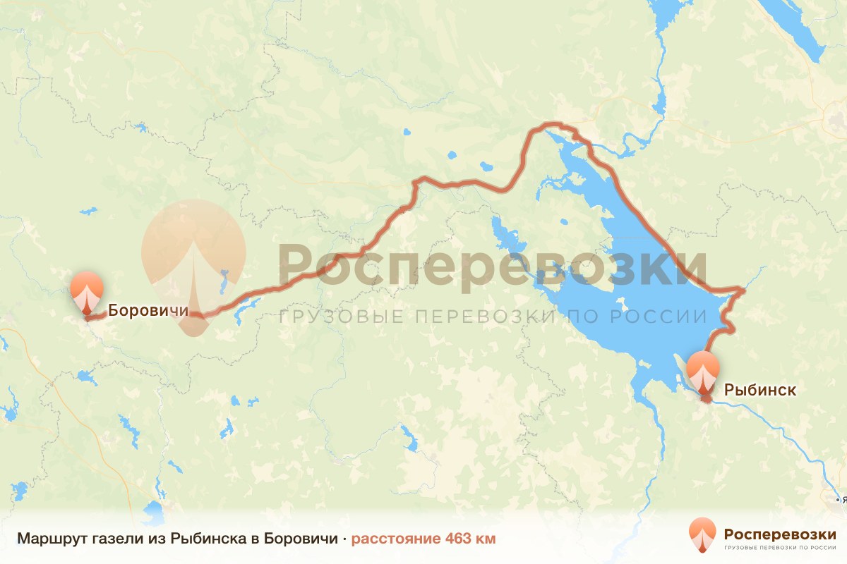 Газель Рыбинск Боровичи