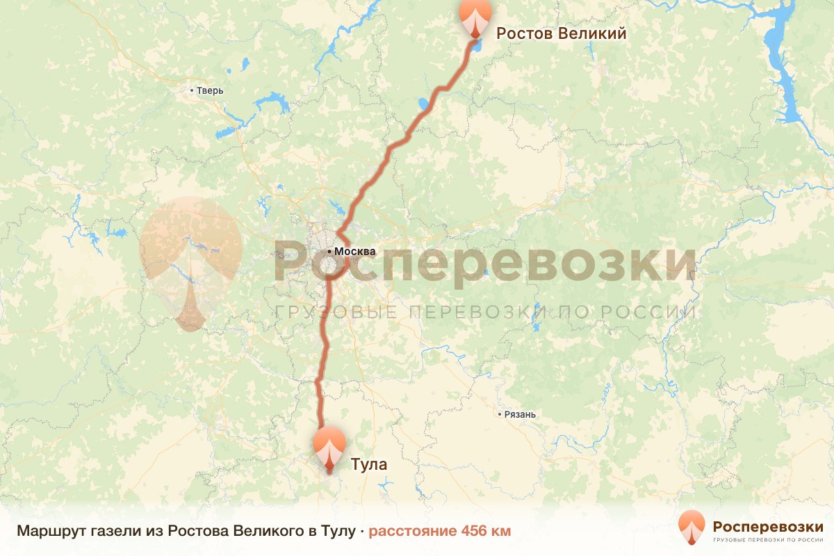 Газель Ростов Тула