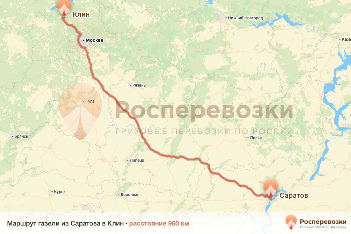 Газель Саратов Клин