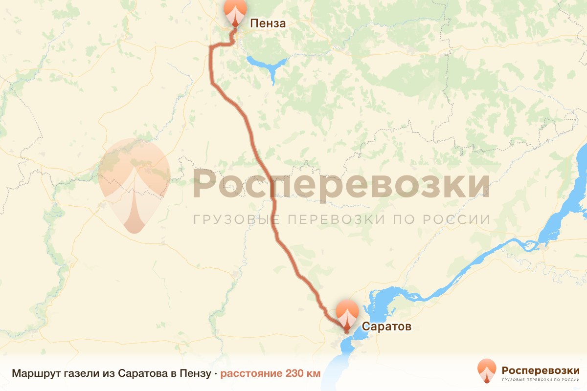 Газель Саратов Пенза