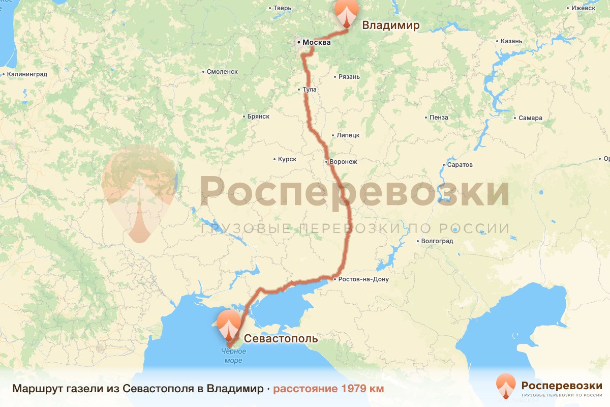 Газель Севастополь Владимир