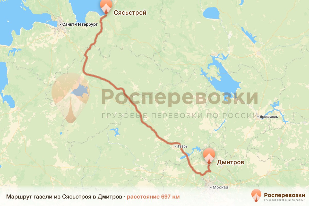 Газель Сясьстрой Дмитров