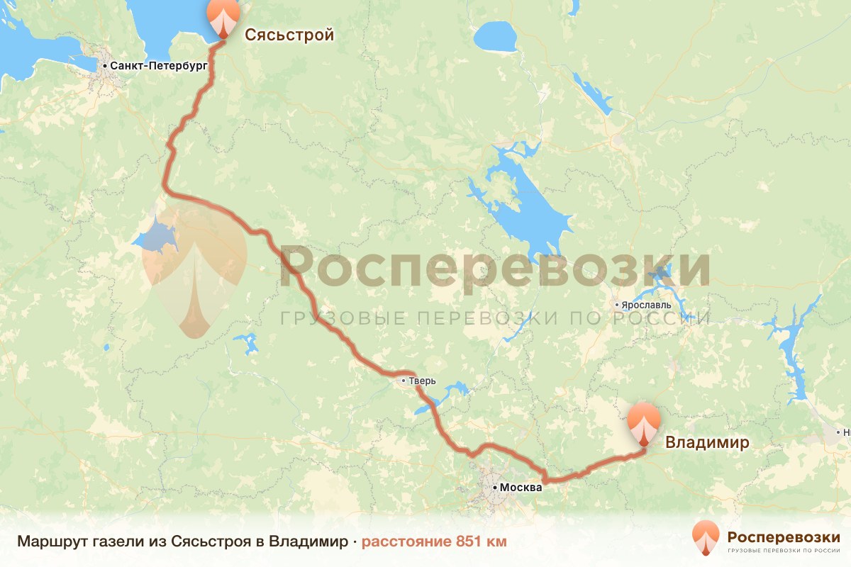 Газель Сясьстрой Владимир