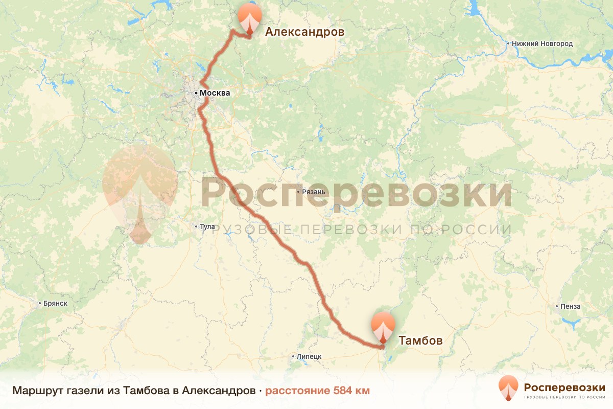Газель Тамбов Александров