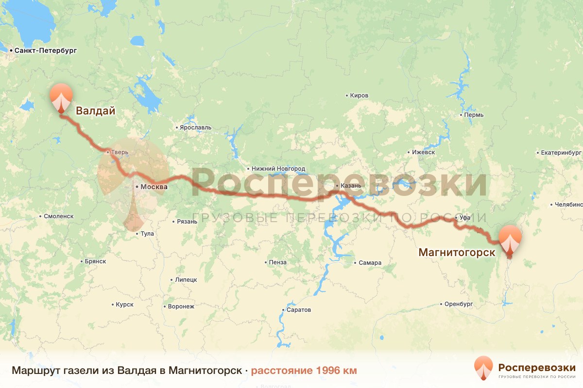 Газель Валдай Магнитогорск