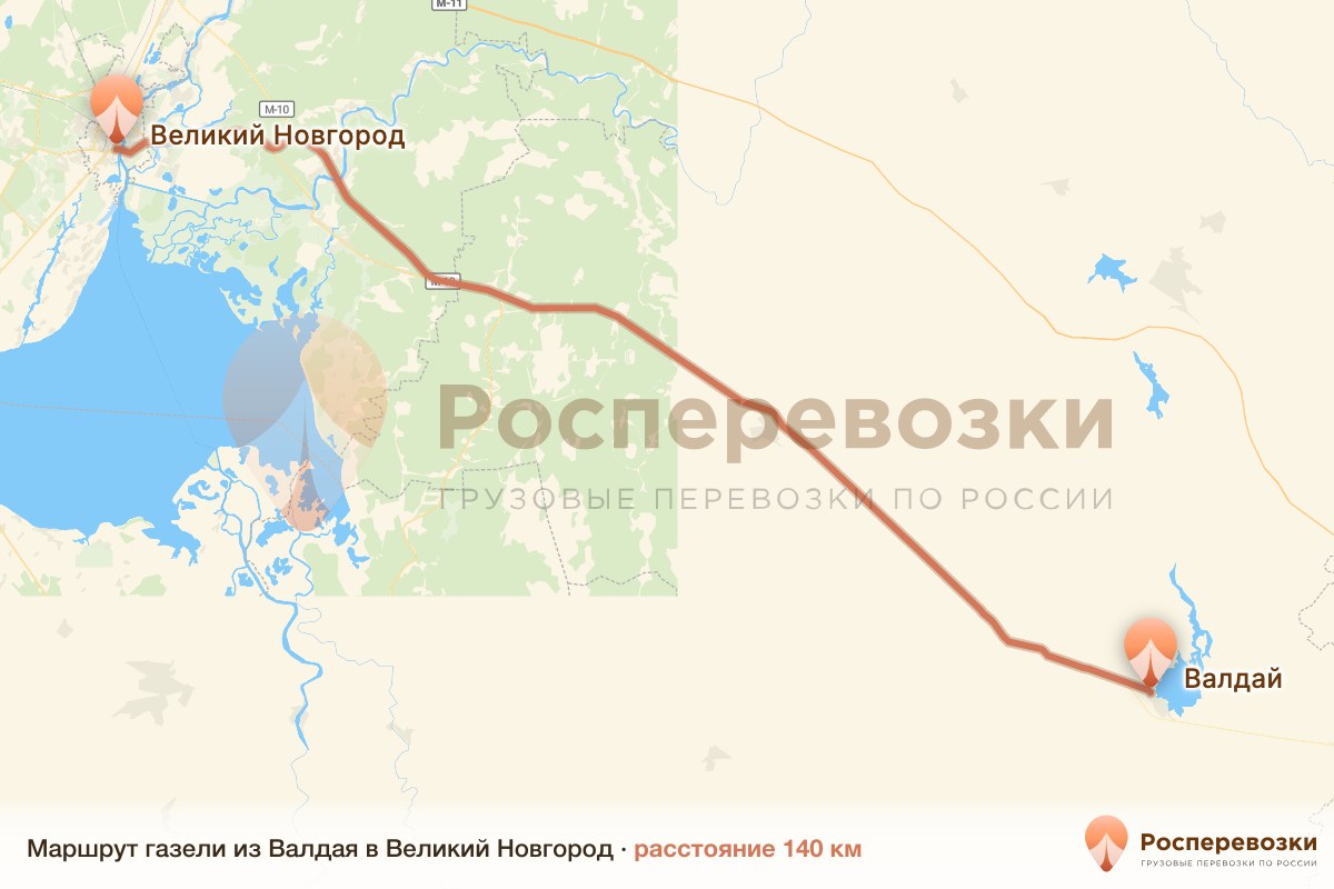Газель Валдай Великий Новгород
