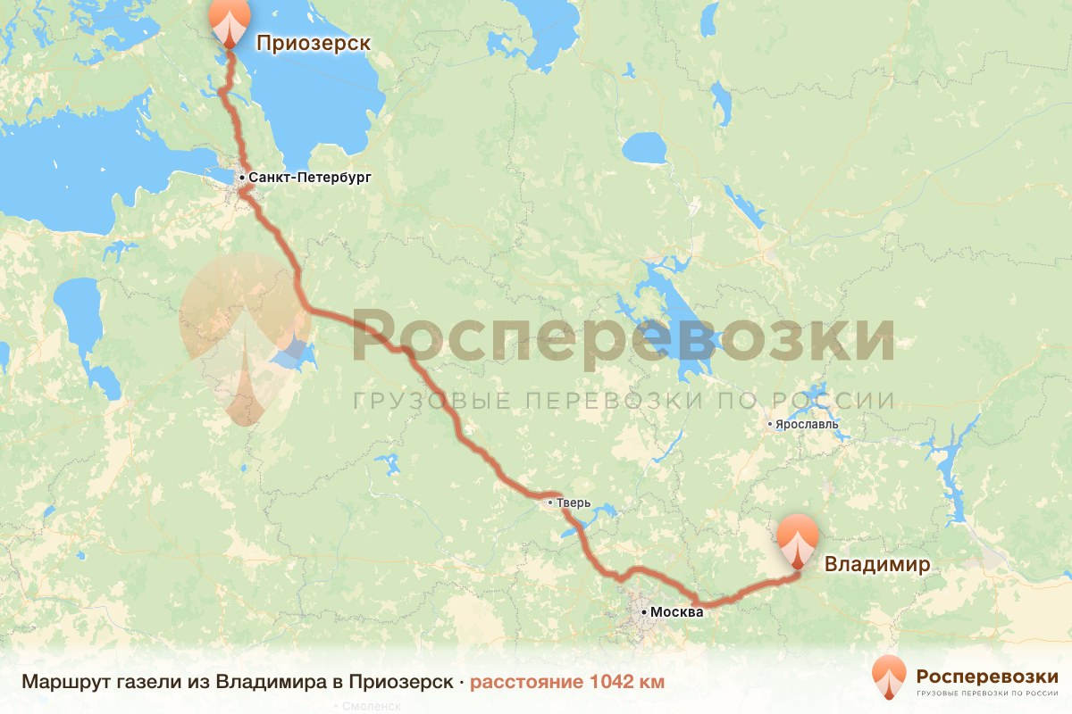 Газель Владимир Приозерск