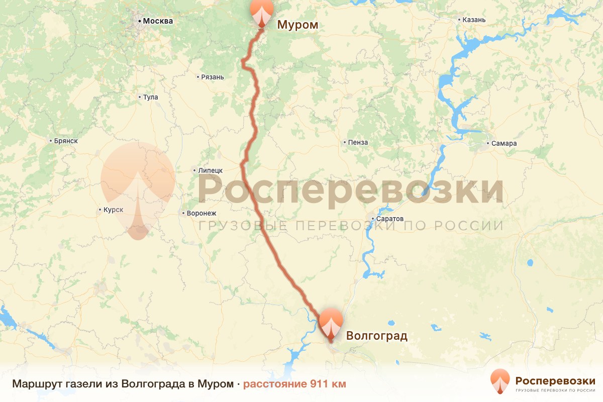 Газель Волгоград Муром