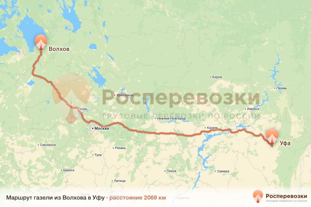 Газель Волхов Уфа