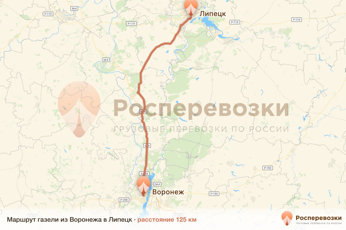 Газель Воронеж Липецк