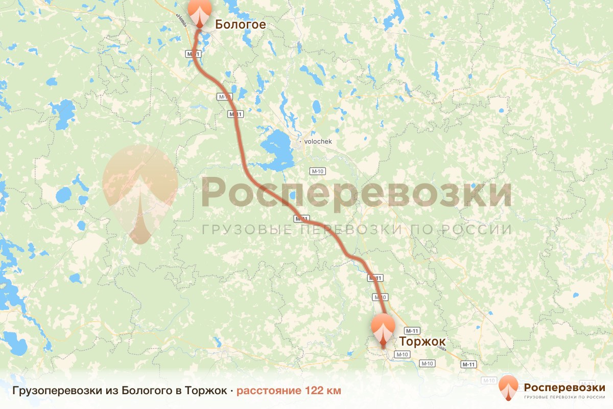 Грузоперевозки Бологое Торжок